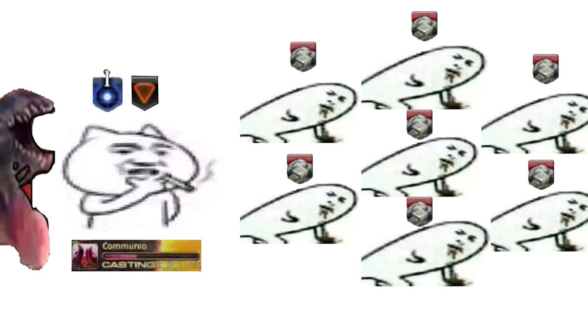 yinsanyun's tweet photo. i have so many variations of these low res ffxiv chinese memes scattered around my photo album https://t.co/rIag9P0UDc