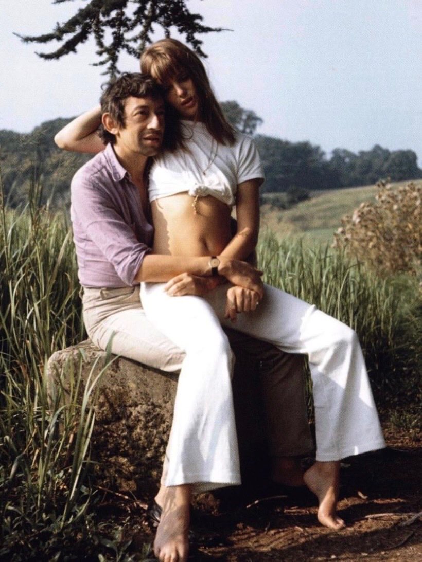 vendyverse's tweet photo. Jane Birkin &amp; Serge Gainsbourg — a love story straight out of old Paris. 🥀🇫🇷 https://t.co/vXuKflgElP