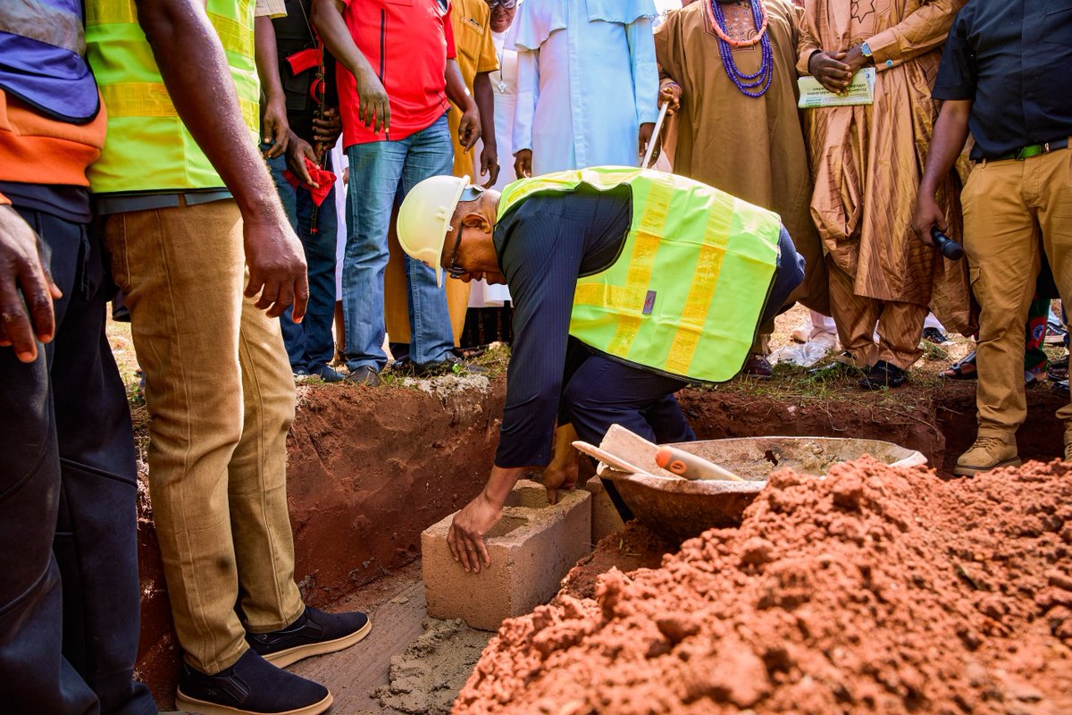 PeterObi's tweet photo. Yesterday, I continued my trip to Kogi State. I travelled to Onugba Ukoh in Olomaboro Local Government Area. There, I visited Mater Spei Model Nursery and Primary School, a facility made possible by the generous support of international donors.

It was a privilege to lay the foundation stone for the planned Mater Spei Secondary, Technical, and Vocational School. This significant undertaking is designed to enable young people from the local and surrounding communities to pursue their education while simultaneously gaining the technical and vocational expertise necessary for them to become self-sufficient and contributing members of society.

I extend my sincere appreciation to the proprietor and management for their visionary leadership, foresight, and dedication to investing in the education of our youth. I also conveyed my commitment to supporting this commendable initiative.

The imperative for continuous and strategic investment in education across our nation cannot be stressed enough. In a context where approximately 20 million Nigerian children are not enrolled in school, every endeavour to broaden educational access warrants encouragement and backing.

Education serves as the bedrock upon which we can construct a nation characterised by productivity, innovation, and prosperity. It is the platform from which an individual from humble beginnings can achieve prominence, irrespective of personal connections.

A New Nigeria is POssible. -PO