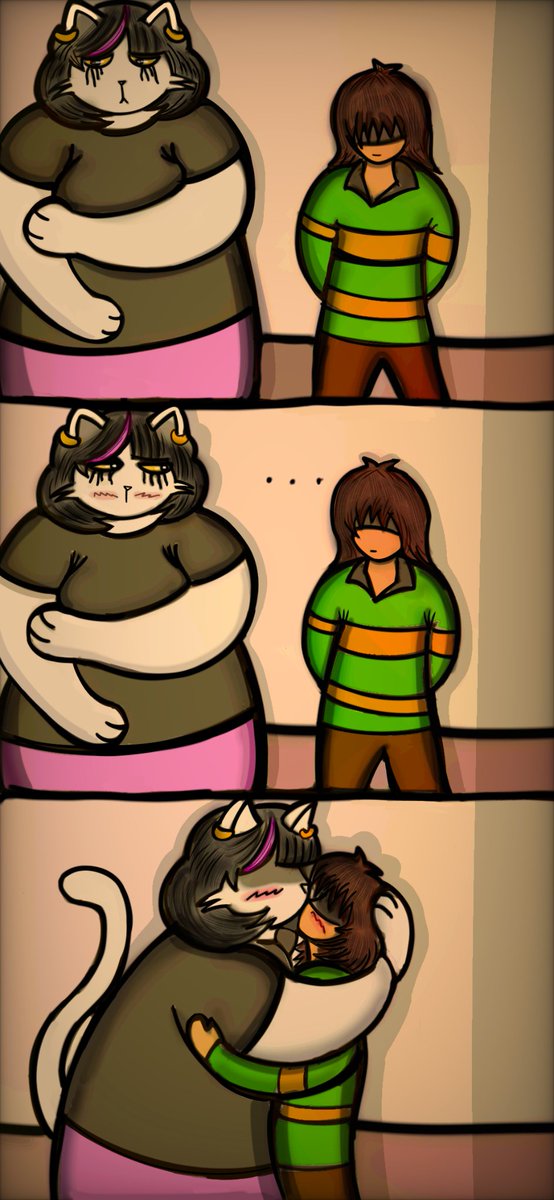 CLAUDIO97443575's tweet photo. #Deltarune #kratti #catti #kris https://t.co/wllbgDCMlG