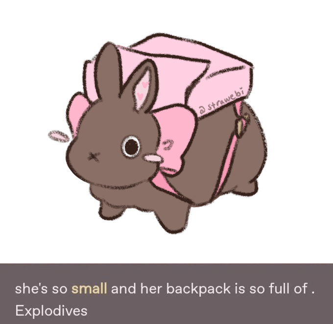 strawebi's tweet photo. she's a very busy bun https://t.co/0L7iDLxfNz