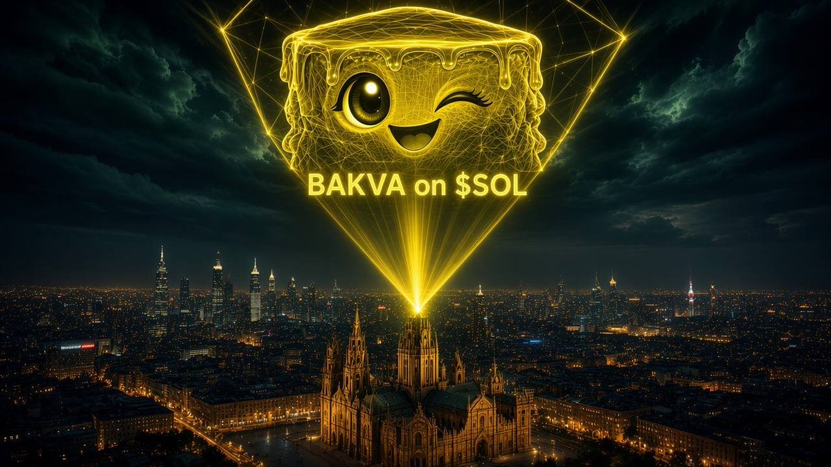 BakvaOfficial_'s tweet photo. $BAKVA, the token that brings the brilliance of gold and the speed of Solana to your ecosystem. 🌟
Come build the future, which is definitely... sweet! 🏗️💰
#BAKVA #Solana #Crypto #SolanaGems #Memecoin #Web3 #SolanaEco https://t.co/y5xf4pGgMt