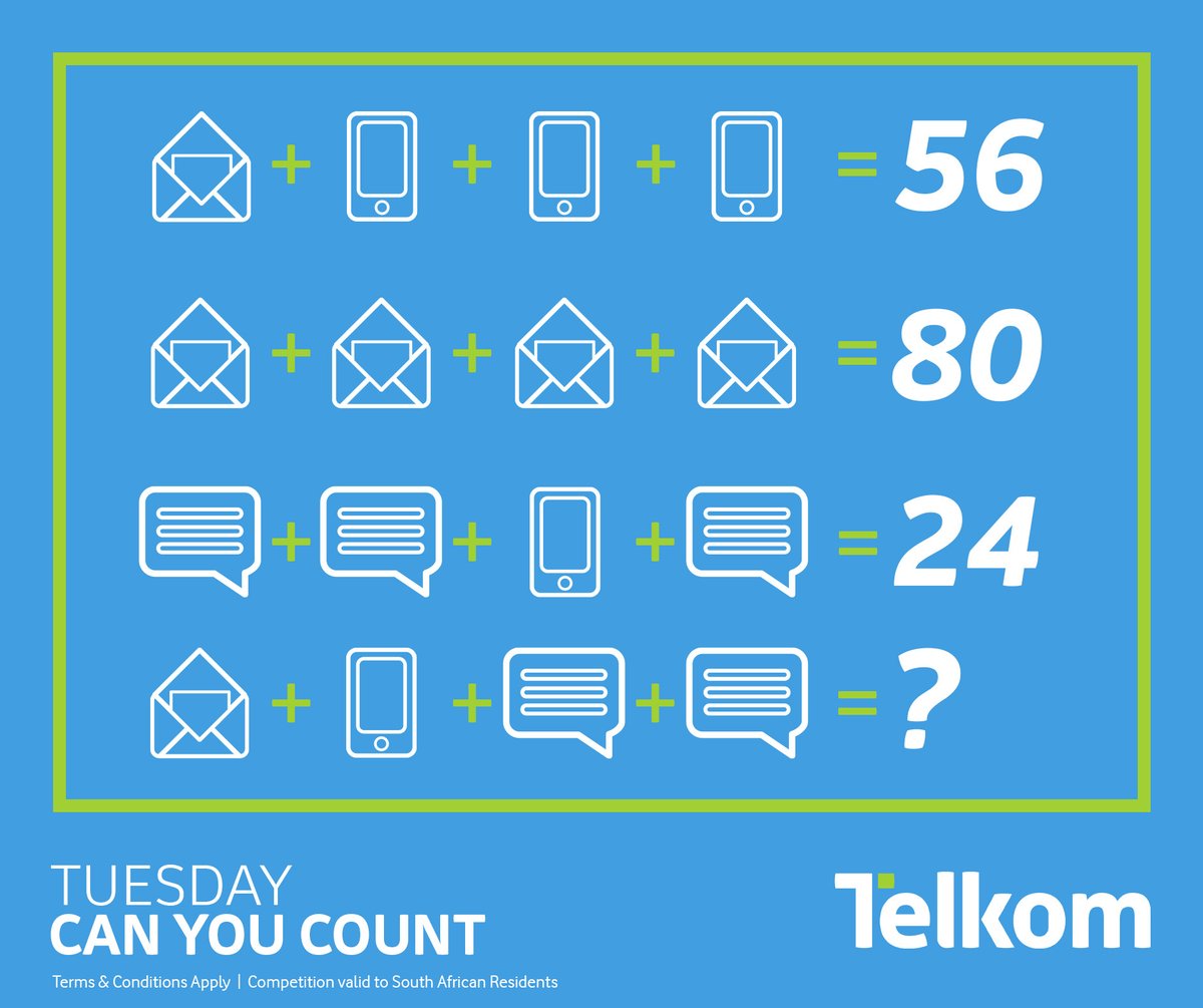 TelkomMYSIM's tweet photo. Can You Count?                  
Test your skills with this tricky one!                  
Comment your correct answer below for a chance to WIN a share of #Smartloadfunds #CanYouCount #WinWithMYSIM https://t.co/IvY5LC1KCr