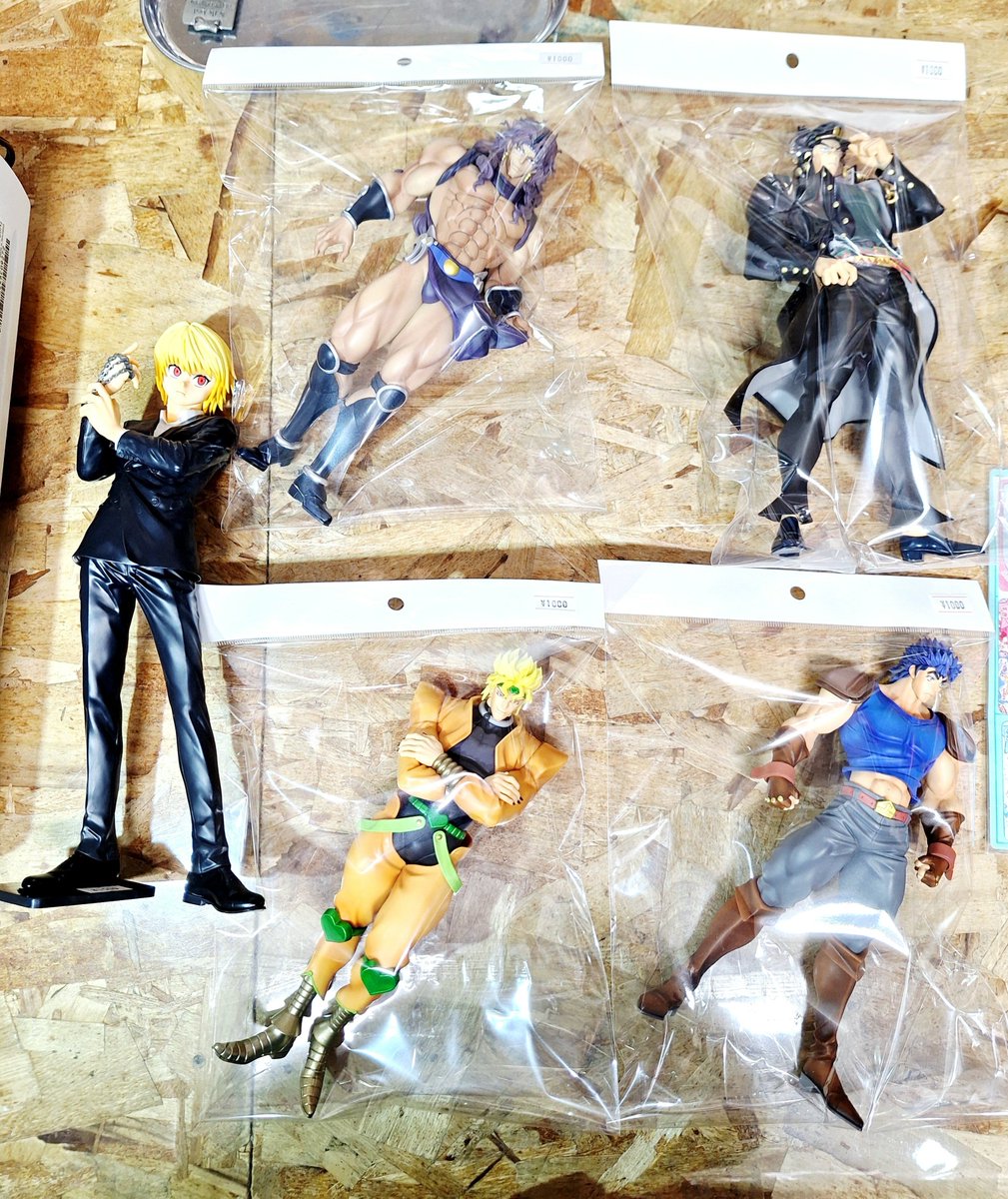 アニメフィギュア入荷しました❗ #ジョジョの奇妙な物語 #ハンターハンター