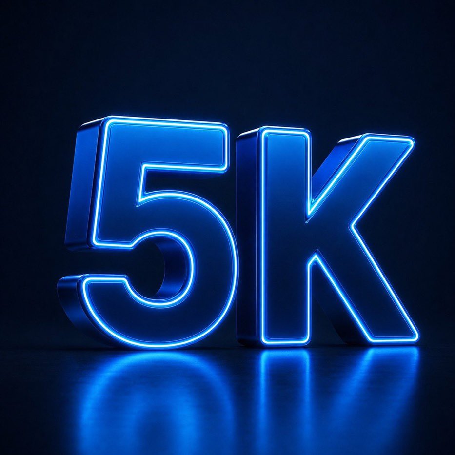 gumseewadaa's tweet photo. From 1 to 5K ✨💃🏻

From just one follower to 5,000 followers today… honestly, I’m grateful. 🥹❤️‍🩹

I want to sincerely appreciate everyone who supported me, guided me, encouraged me, corrected me, shared my posts, and believed in me from the beginning. Some of you saw potential in me before I even saw it in myself.

To my followers, thank you for staying, reading my posts, engaging with me, and allowing us to grow together. You may not realize it, but every like, comment, repost, and kind word has been part of this journey.

5K may look like just a number, but to me, it represents people, lessons, friendships, support, and growth.

I started with almost nothing, but I kept learning, showing up, and believing that I could make it. And this is only the beginning. ❤️

Thank you for being part of my journey. We made it to 5K together! 🥂🥀🌹🤍💃🏻

@Boss_Aleeyu 
@Proud_Aboki 
@Muktarameeer 
@fateemah_sabs 
@Olu_las 
@Muhd_yelloww 
@70thingxx 
@ubmeerat 
@Rb__girl