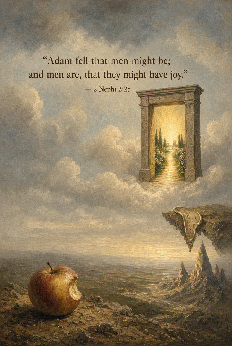 TruthKnockOpend's tweet photo. 2 Nephi 2:25
“Adam fell that men might be; and men are, that they might have joy.” https://t.co/KfnLWUKxed