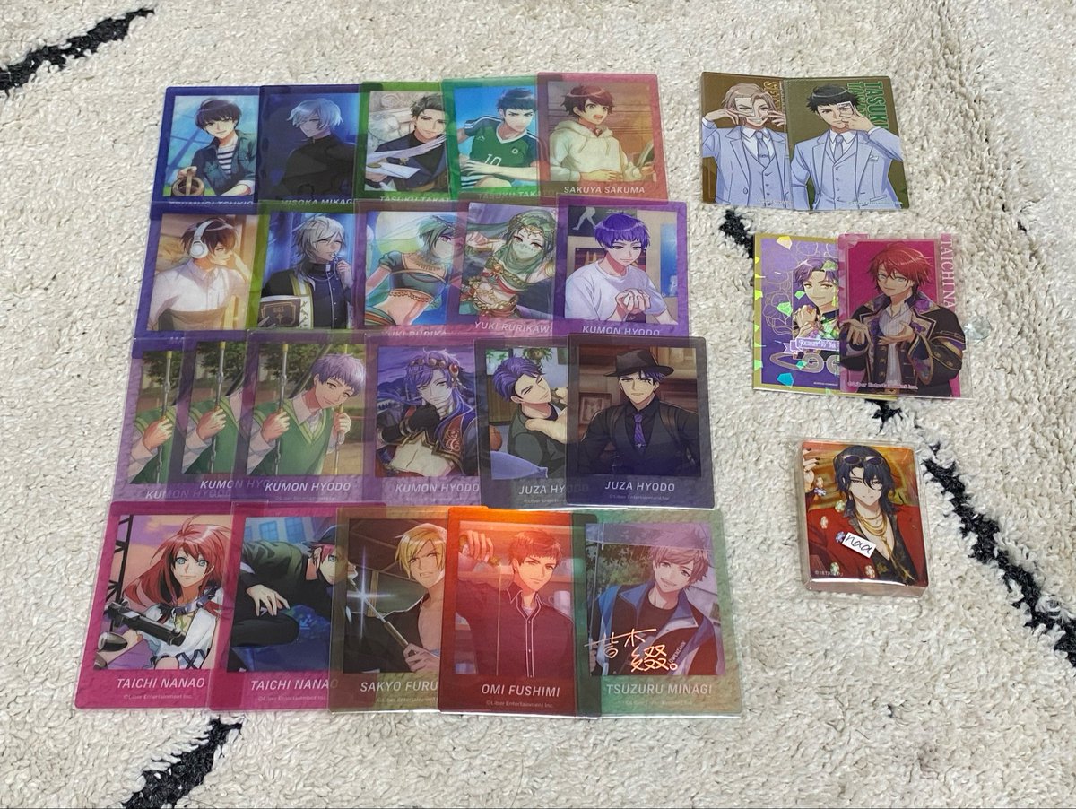 Gusky3144's tweet photo. 【交換】A3! エースリー クリアカード 
クリカ  Vol.9 透明ぱしゃ ぱしゃこれ

求  1枚目 ガイ、莇 2枚目 ガイ(同種異種🙆‍♀️)
譲  画像のもの

まとめて優先。郵送のみ。
お気軽にお声掛けください🙇🏻‍♀️՞ https://t.co/bAu26aQhJc