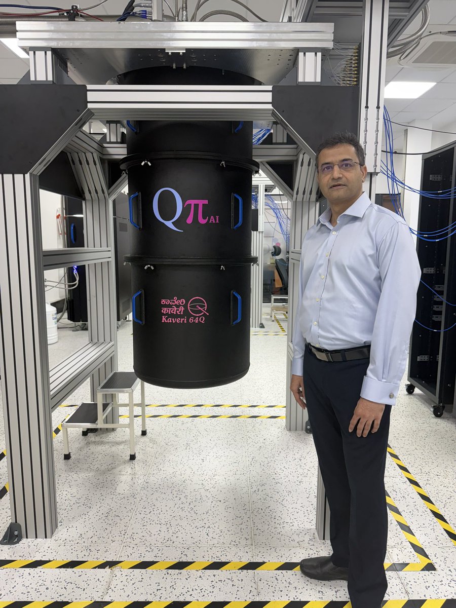 jeevanpatwa's tweet photo. #QPiAi inaugurated quantum chip foundry.

New milestone for the country. There are only few in the world. https://t.co/nkNYeqqJKU
