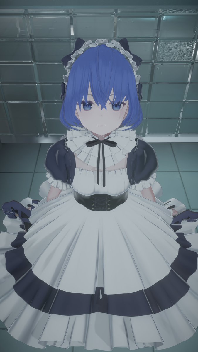 Firstly_VRC's tweet photo. スプタンメイド #Ribera3D https://t.co/eTOgjM56jO