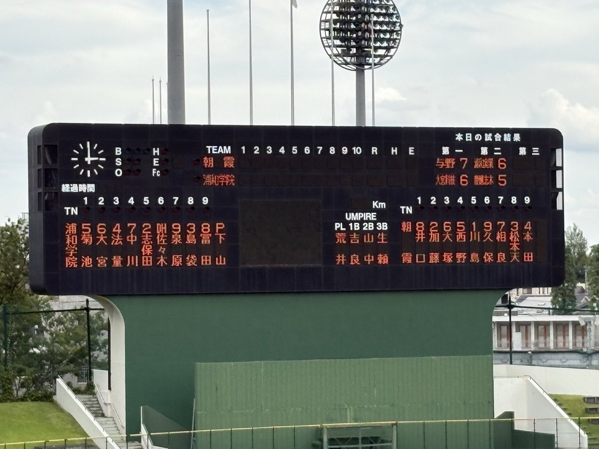 aa3205000's tweet photo. 令和8年度 埼玉県高校野球南部地区新人大会
スタメン！

朝霞
0          0H00E0
0          0H00E0
浦和学院
朝）川島①
浦）下山 https://t.co/HcYhAiCi4O