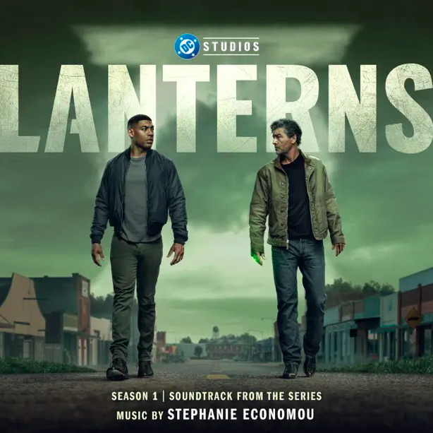 filmmusicrep's tweet photo. First track ('In Brightest Day, In Blackest Night (Lanterns Theme)' composed by Stephanie Economou) from soundtrack for DC Studios' HBO series 'Lanterns' starring Kyle Chandler &amp; Aaron Pierre released. https://t.co/7xSiJPJ5jV https://t.co/OATmxNXFna