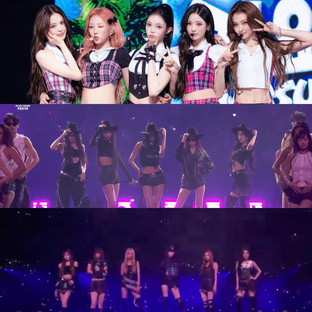 blinkmf's tweet photo. Seneng bgt bulan ini dapet banyak cover lagu [BP] dari grup lain 🖤💗 Semuanya keren, punya warna dan vibe masing². Gemesss bgt lihat mereka bawain lagu BP dgn style mereka sendiri. Banyak²kin cover lagu GG ghaib ini plis 😔👍🏼

Thanks Summer Angels, izna &amp; MEOVV 🫶🏻 https://t.co/aIEyprRPbk