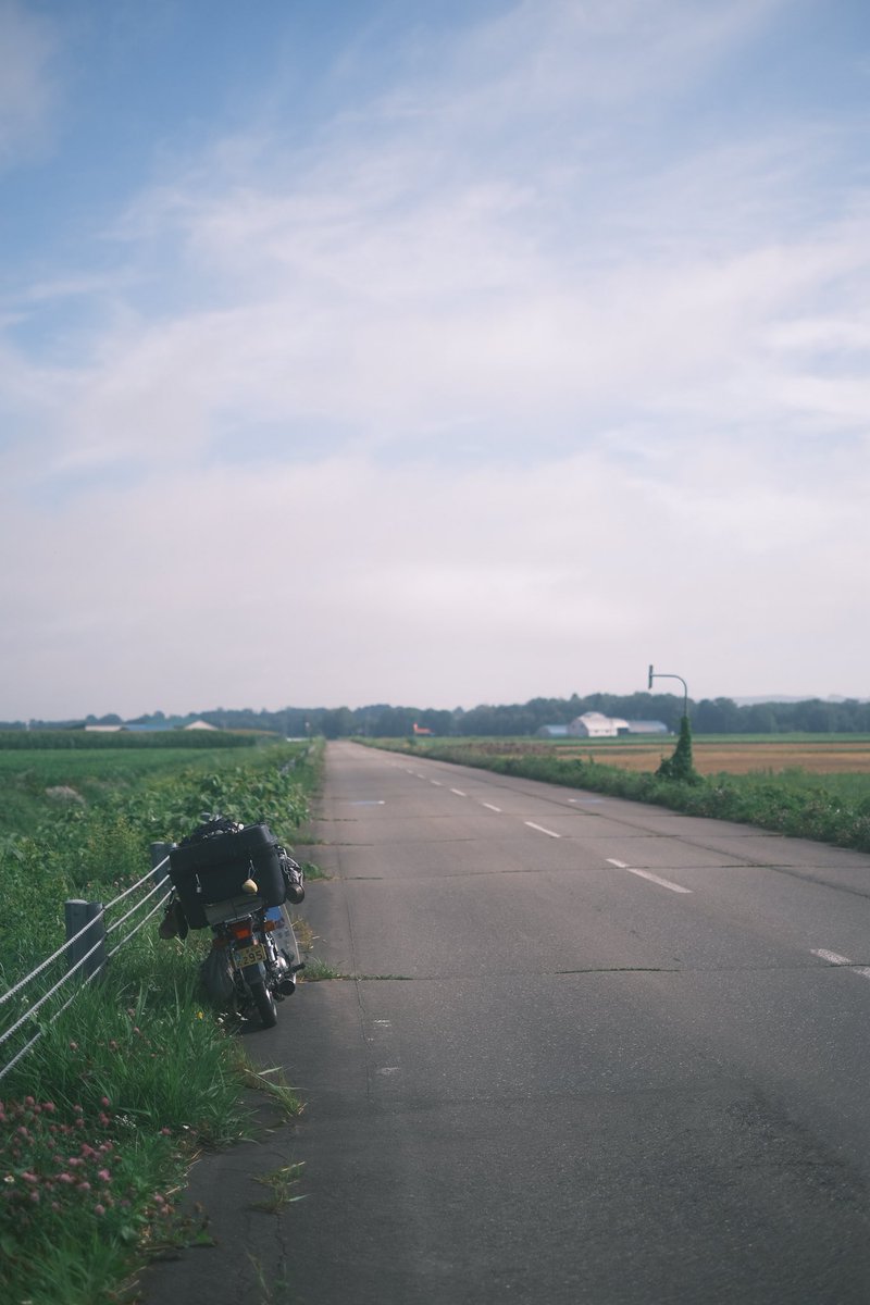 metarew_'s tweet photo. カブで北海道ツーリングしてきました。
完走は出来なかったけど楽しかったです☺️ https://t.co/G4dFjtH1hZ