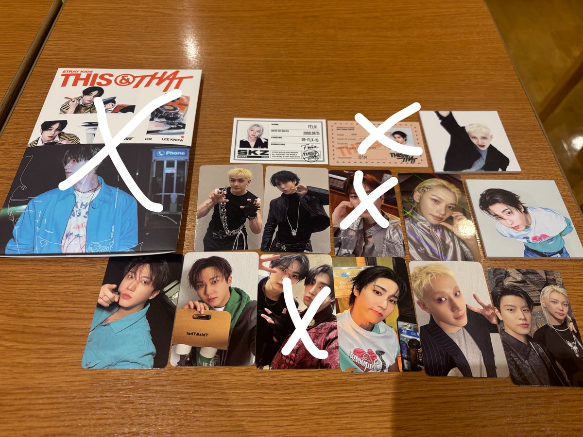 yeouzzt's tweet photo. stray kids スキズ トレカ 交換
THIS&amp;THAT カムバ 封入

【譲】画像のもの
【求】同異種アイエン🦊

イルコン東京29.名古屋5.6 大阪19.20手渡し希望 https://t.co/xJcWh4g50N