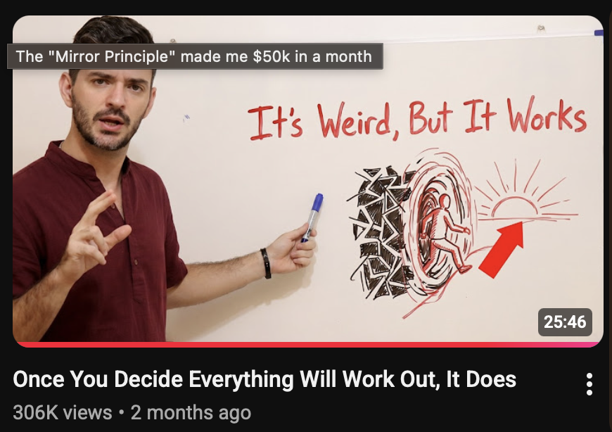 adityamishrapvt's tweet photo. My favourite quote from this is "Confidence always breeds success."

One of the best video I have ever watched just give your 25 min and you will not be the same https://t.co/662e8pmnA6