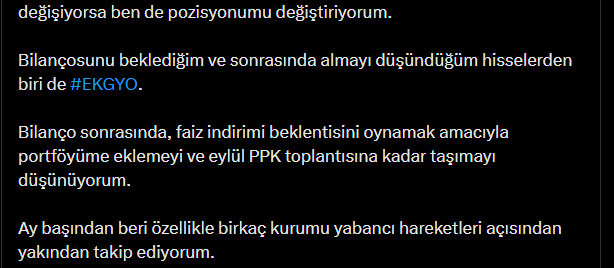 arifcoskun05's tweet photo. Söz uçar yazı kalır.

Alıntı yaptığım twit içinde aslında bu aya dair beklentilerimi stratejilerimi paylaşmıştım.

Fiyata takılmayıp doğru yerde doğru pozisyon ve hikayeye oynamak her zaman para kazandırmasa da genellikle para kazandırır. https://t.co/Ow5mmDpIEI