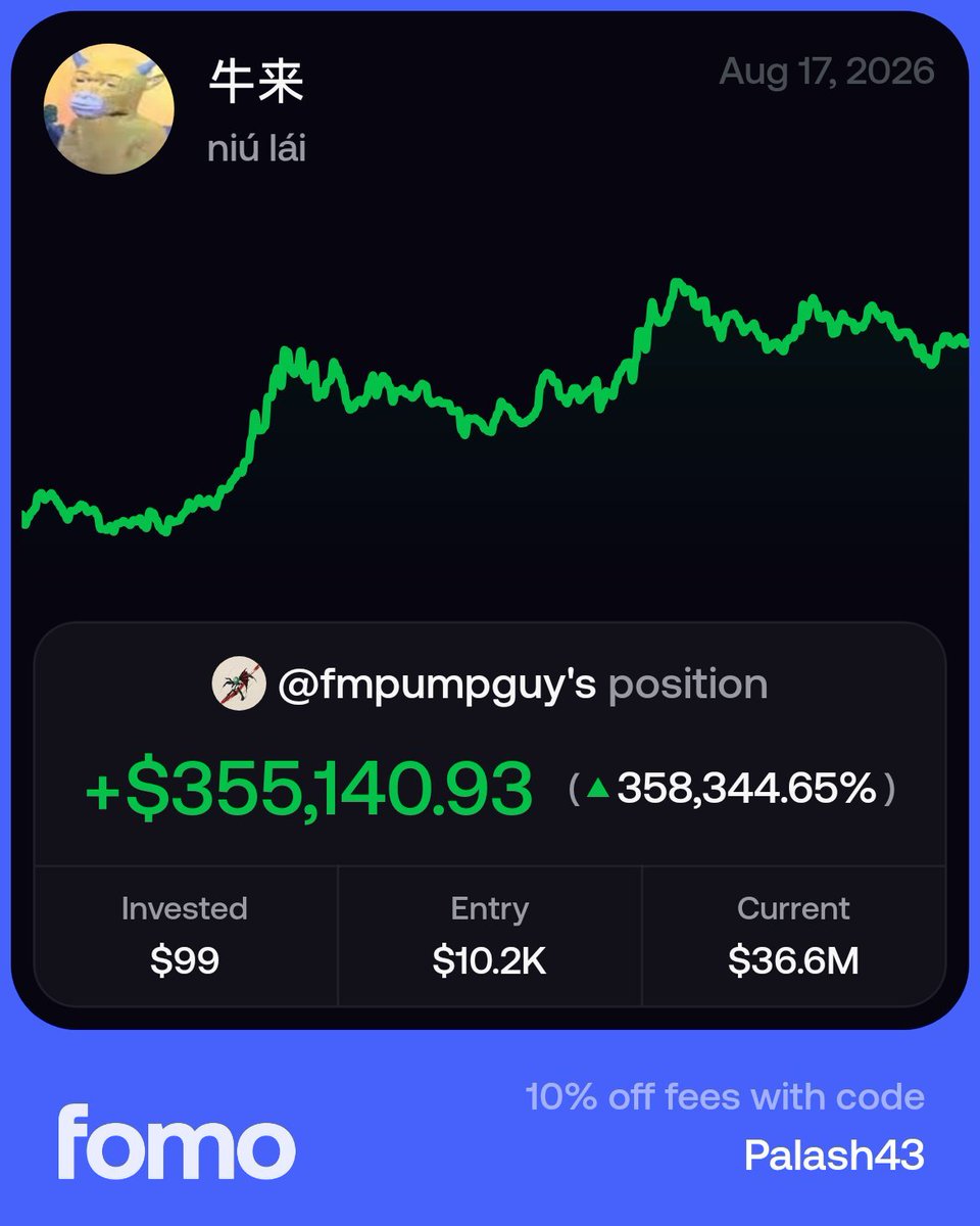 maisha_anj63027's tweet photo. If you’re not willing to take some risk with memecoins, you’ll never be able to make profits like this.

Believe in yourself, keep trading, and stay hopeful. I believe your life can change... https://t.co/NUwINxFKeT