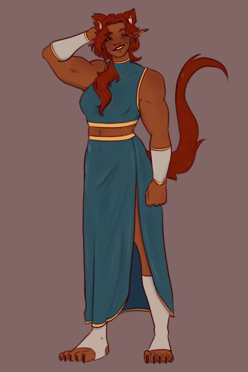 catcreation_art's tweet photo. No fucking way these two are the same people, I love you Esmeralda thank you for the generational glow up #oc #wip https://t.co/oVKRoNgEYI