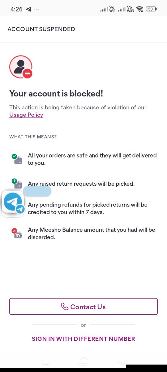 himanshubxr's tweet photo. @Meesho_Official  BYCOTT MEESHO 435,116 amount not refunded and blocked my account very wrost service by meesho please avoid from meesho @meesho_support @Meesho_Official  resolved urgent mob-8801853787 https://t.co/m4a8Z7NuKc