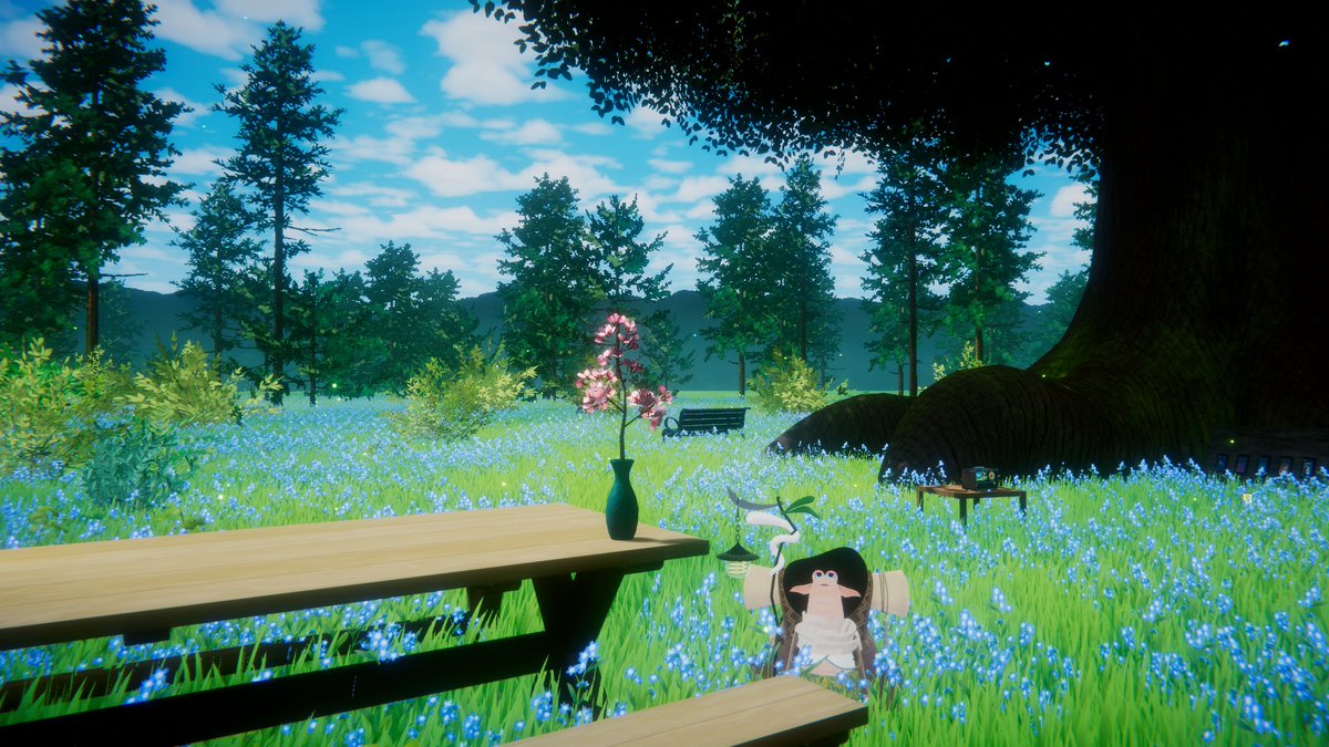 laffey0_0's tweet photo. 風にそよぐ草原や木々とともに過ごせるワールドです🌳🌲
大きな木のそばにはQVペンや昼夜を変えられるスイッチなどがあります。
ワールドが明るくくっきりとした色彩なので写真にすると映えますね～！😊🫶

そよ風の記憶 ~ Memories Of Breeze ~
#わみ旅VRC

https://t.co/YxfULBVNfU https://t.co/EWh6H0zOoX