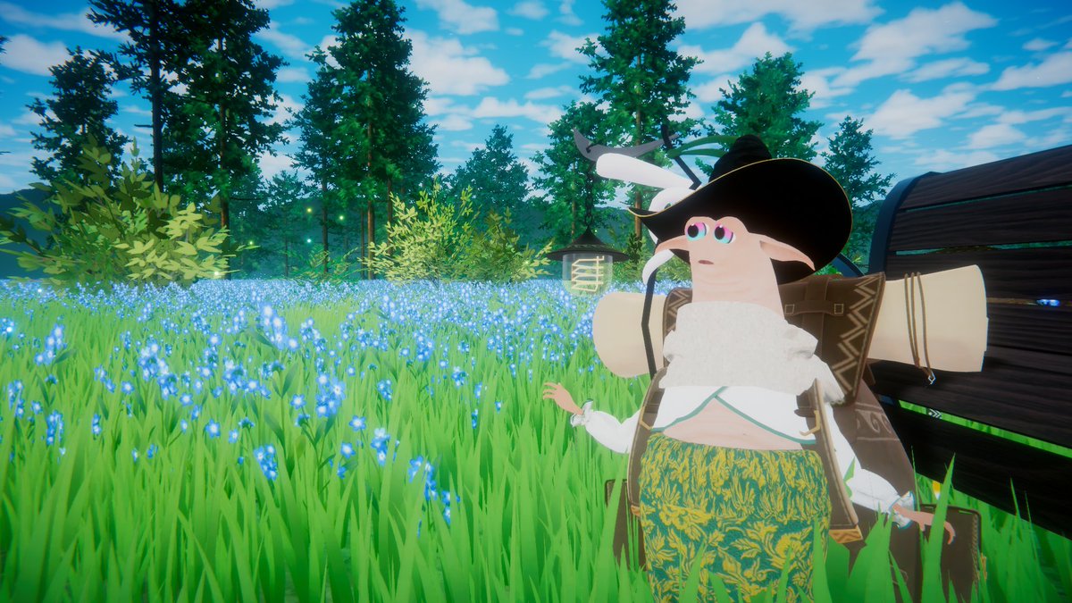 laffey0_0's tweet photo. 風にそよぐ草原や木々とともに過ごせるワールドです🌳🌲
大きな木のそばにはQVペンや昼夜を変えられるスイッチなどがあります。
ワールドが明るくくっきりとした色彩なので写真にすると映えますね～！😊🫶

そよ風の記憶 ~ Memories Of Breeze ~
#わみ旅VRC

https://t.co/YxfULBVNfU https://t.co/EWh6H0zOoX