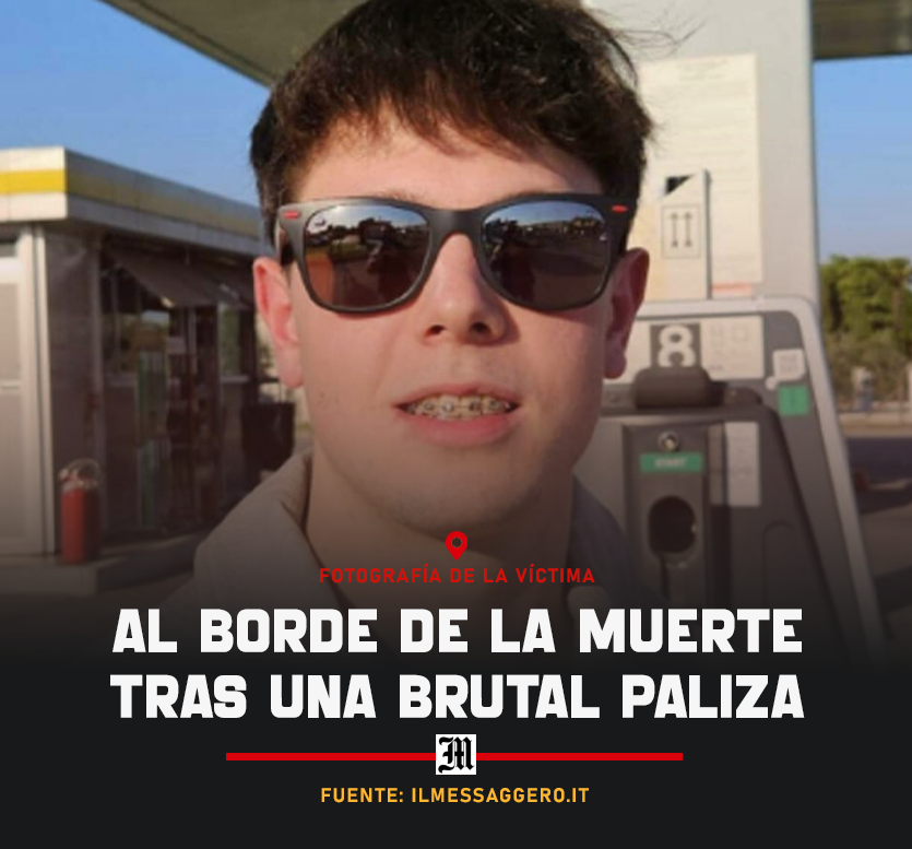 invadidos_com's tweet photo. 🔴 #ÚLTIMAHORA | Este turista italiano de 21 años se encuentra en estado crítico y lleva ya cinco días en coma inducido en un hospital de Barcelona, después de que él y un amigo se toparan con un grupo de entre 10 y 15 magrebíes a la salida de la discoteca SeaSeaClub Barcelona. https://t.co/bxWFARBn3a