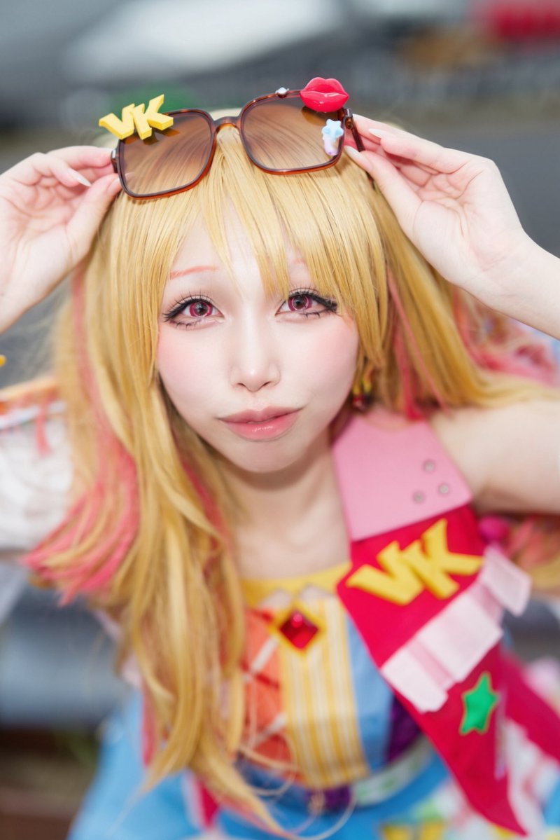 cosminy_mmm's tweet photo. ※cos アイカツ！
夏樹みくる 🦀🏝

˖˚˳⌖ 
      ママには内緒のオトナモード

p.📸(@D2_0711 )
 #C108_cos  #C108 #C108コスプレ https://t.co/9DcfGs4dcB