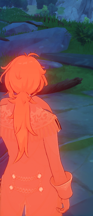 yumerennge's tweet photo. でぃるっくめーいくあっぷ☆
（パイモン画面開いたら何故か真っ赤になった） https://t.co/fFOryTDfl5