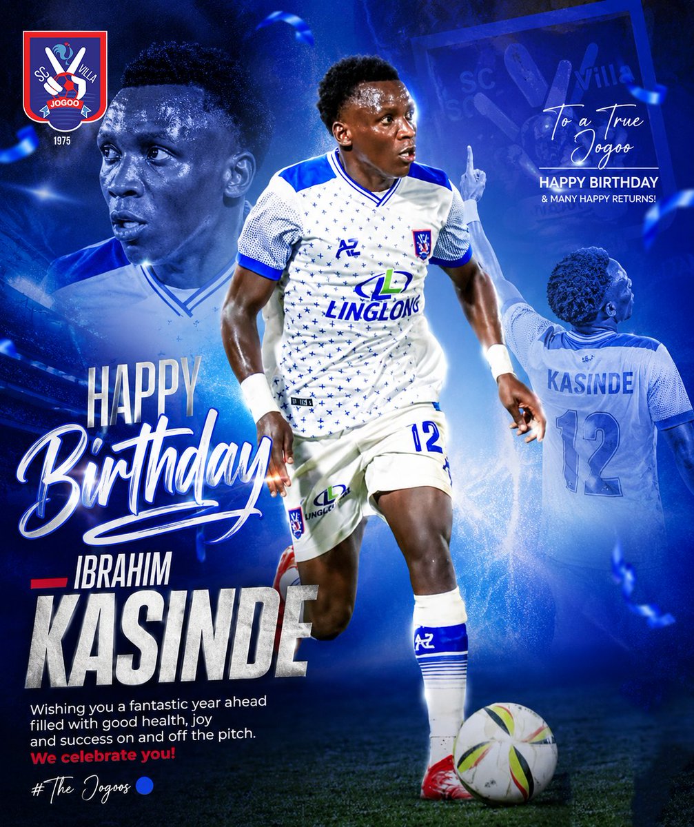 SCVillaJogoo's tweet photo. Happy Birthday 'Sozo'

@IbrahimKasinde ⚡

#TheJogoos🔵 https://t.co/Y5H6uV0r2y