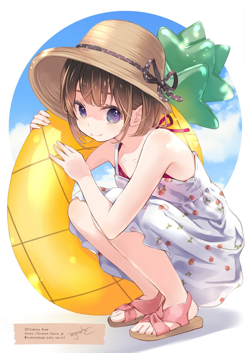 tsukasa_kuga's tweet photo. パイナップルの日とのことなので再掲🍍
わりと最近載せた気がしてたけどもう１ヶ月くらい経ってた😲 https://t.co/GHxuAGO4XH