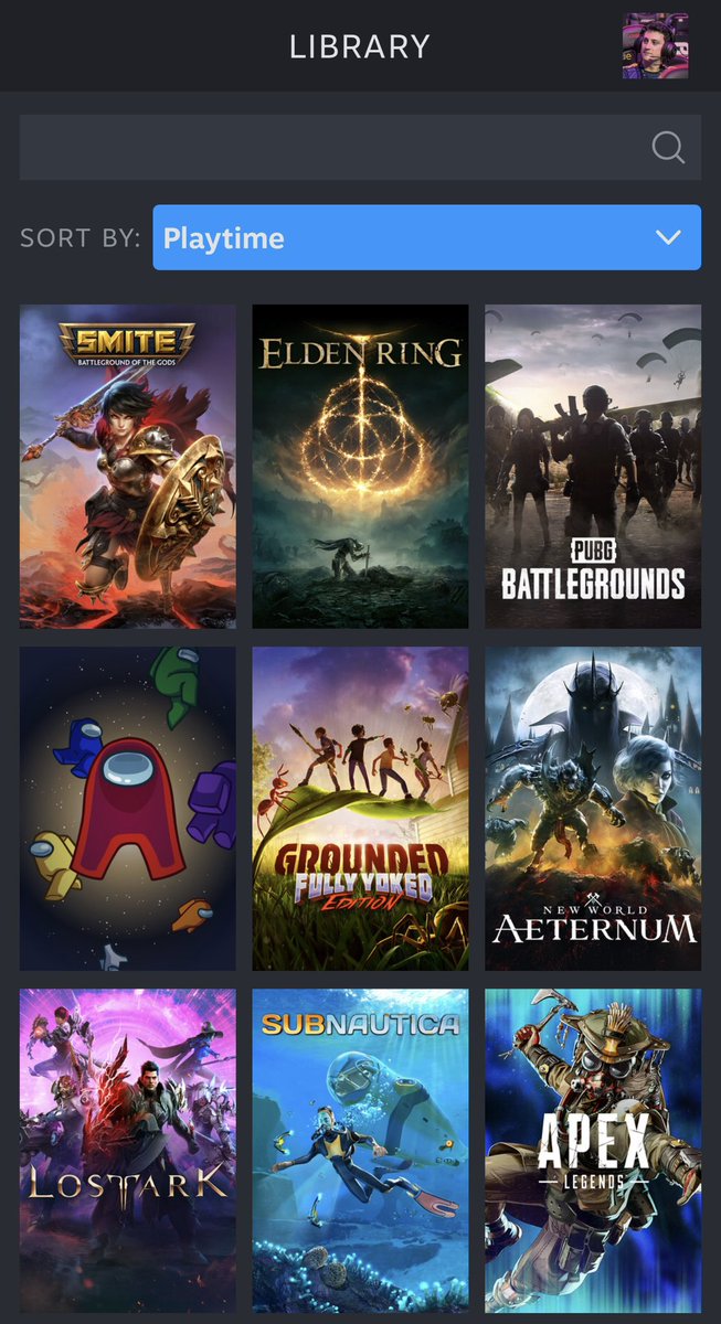 WithZack's tweet photo. -Ve a tu Steam
 -Abre tu biblioteca
 -Ordena por horas de juego

Mmmm interesante, aunque Switch y PlayStation se comen mis horas, antes era consolero https://t.co/vF6zw3168u