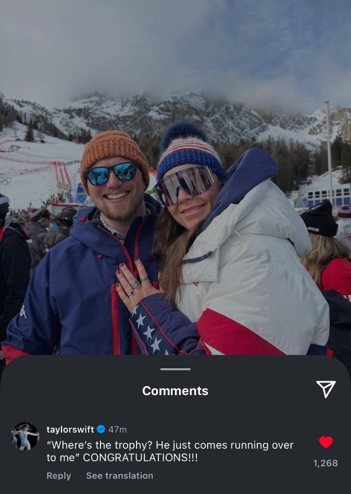 lolatayvis's tweet photo. When Taylor replied to a couple's engagement post because the engagement box contained the alchemy lyrics https://t.co/5GIdzqt00M