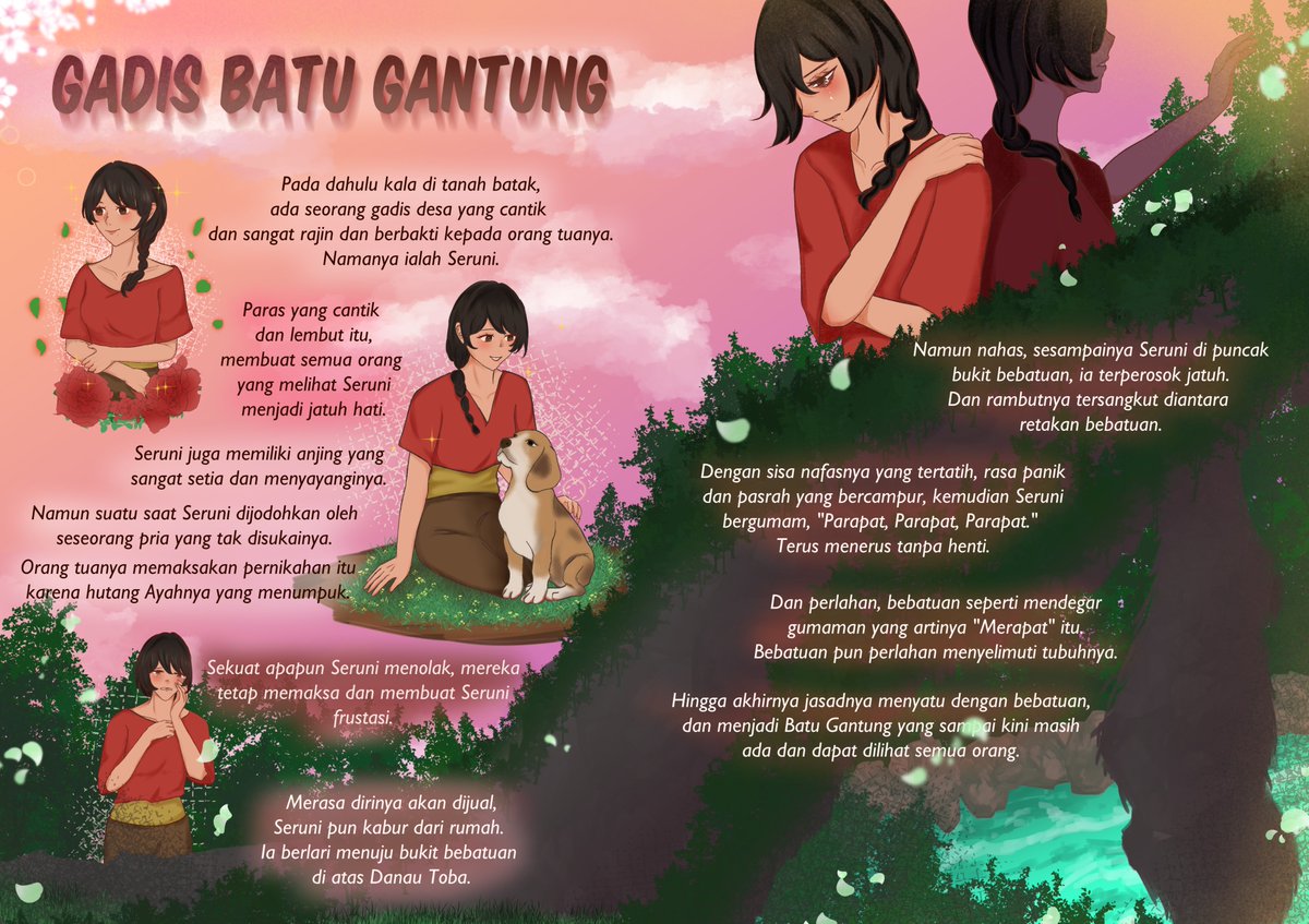 ceri_bu's tweet photo. #MajalahCitraNusantara
Cerita tentang 'Seruni', gadis desa yang terikat nasib malang karena lari dari paksaan orang tua yang tak pernah memikirkan perasaan anaknya. 

Dan diapun memilih mati daripada hidup dengan peradaan yang melukainya seumur hidup. 

Kisah dari Sumatera Utara. https://t.co/p3G4bWorBl