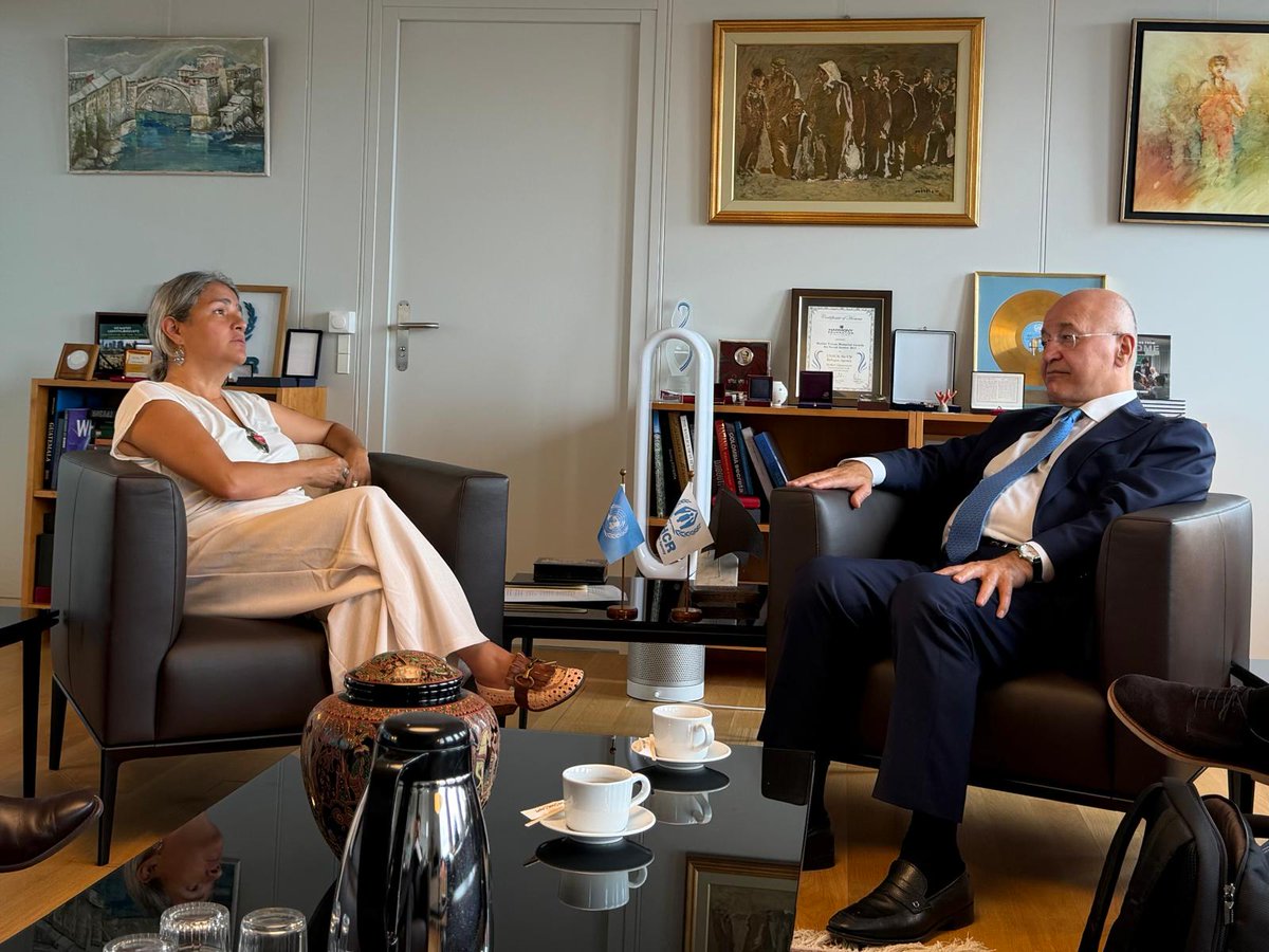 kiquinta's tweet photo. What @BarhamSalih said during his visit to #Syria last week has stayed with me: "the international community must match the determination of Syrians to rebuild" — and, I would add, to heal. I was reminded of our own meeting at the end of July, when we discussed the evolving situation in Syria, the immense challenges faced by families and possible ways of cooperation with @Refugees. 

For me, his visit is a reminder of why the @IIMPSyria  exists. Our mandate is humanitarian at its core — to help families of the missing find answers about the fate and whereabouts of their loved ones, and to ease even a fraction of the pain they have carried for so many years. Nothing more, nothing less.

Our humanitarian work is impartial. This means we search for every missing person, regardless of who they are, where they come from, or who brings their story to us. Every family deserves clarity. Every person deserves to be found.

The path to recovery is long, but it begins with providing answers and restoring trust.