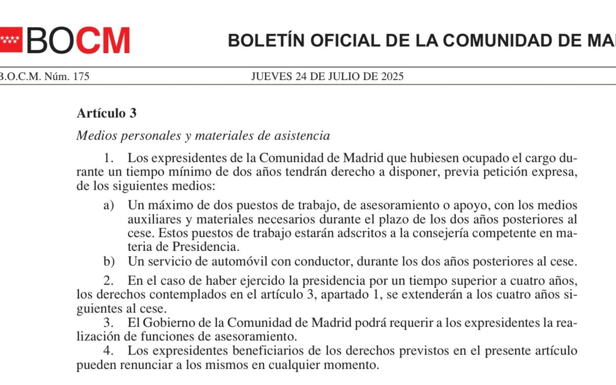ciudadano_o2's tweet photo. Que hace 1 año aprobara este Decreto que le garantiza al menos 4 años de vivienda es casualidad. Que 4 meses después aprobara una transferencia de crédito de 9 millones a Planifica y que ésta comprara 5 meses después el ático opacamente por 6,3 millones fue una mera coincidencia https://t.co/1EWuiCKERy