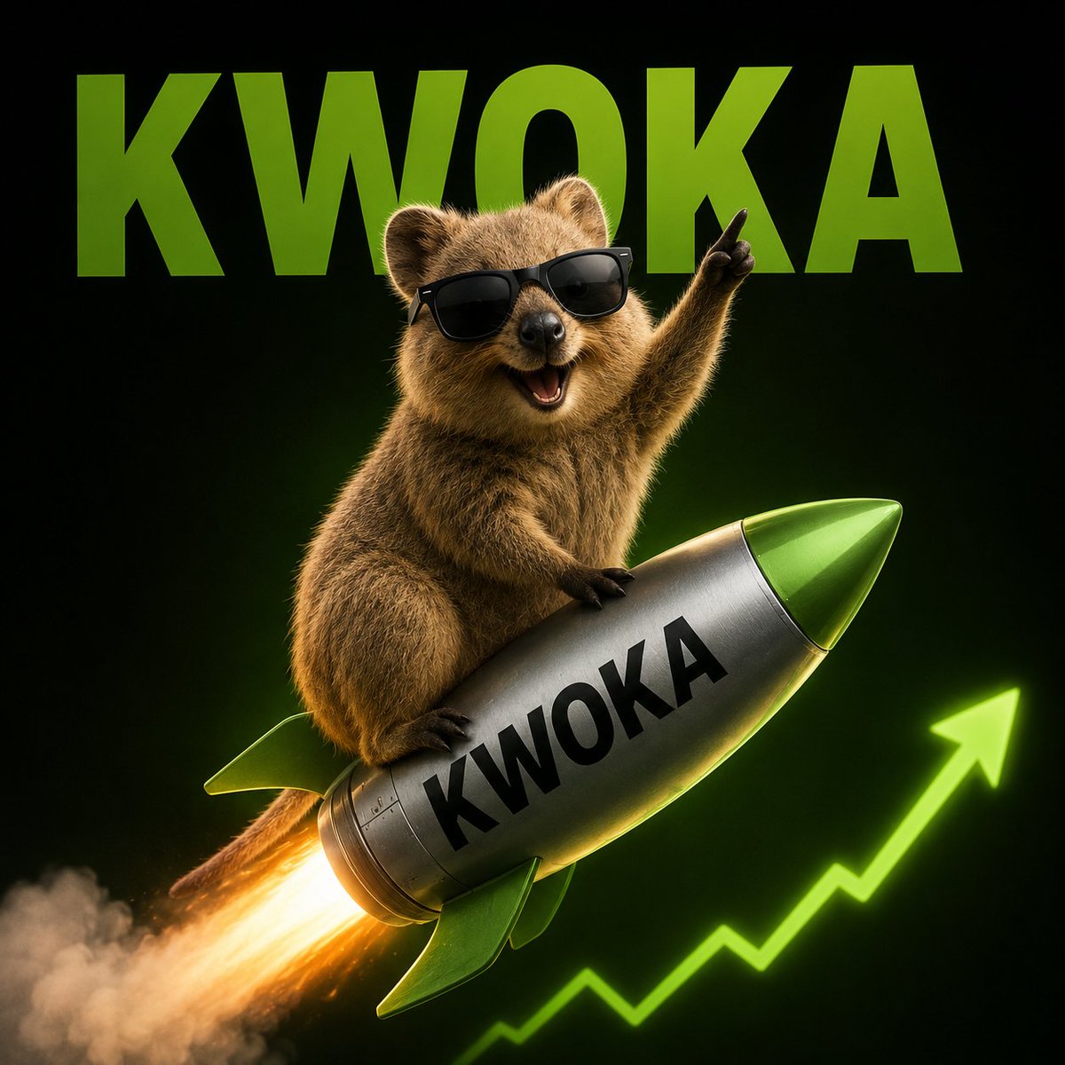 Alphaforge_hub's tweet photo. The quokka is quietly going viral again. 🐹🙂

Now imagine that smile taking over crypto. 👀

KWOKA / 쿼카
The happiest meme in the market.

The timeline hasn’t fully noticed yet.

CA: 0xb9fa688cec9e4a788e20efa8332ec2c93a337dd2

Launchpad: https://t.co/TDEFWtDdNT…

Telegram: https://t.co/VWetktujEo

#KWOKA #쿼카 #Robinhood #MemeCoin @Kwoka_Meme
