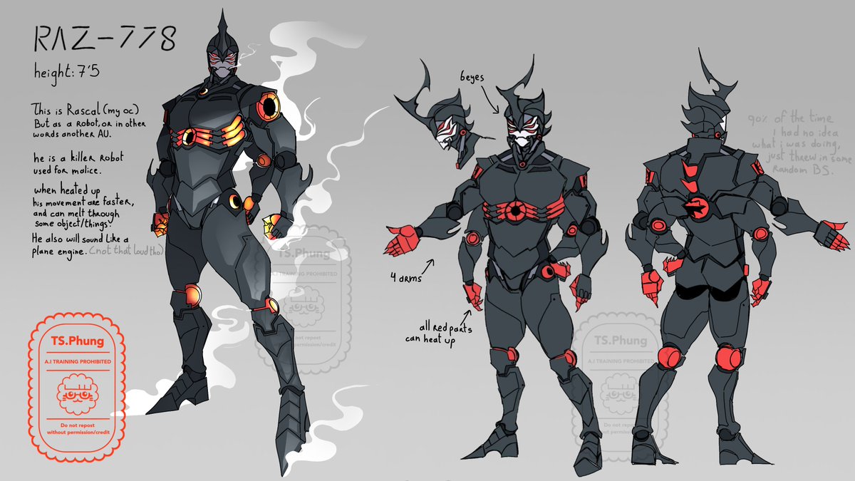 wowzerssquid's tweet photo. He was painful to design but man he looks so dang cool 🥹
#oc https://t.co/Q7F5xc1ZVT