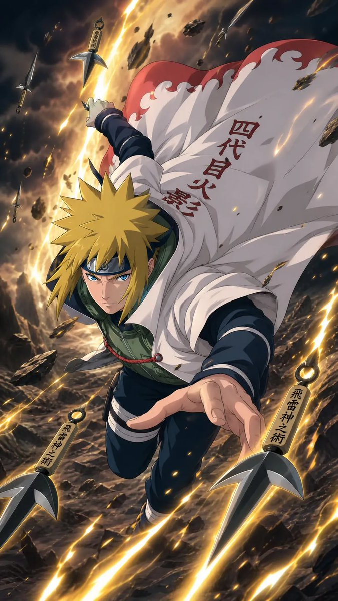 Deelaw_17's tweet photo. Minato Namikaze⚡🟡🔥The Legendary Yellow Flash https://t.co/QqVjbIEz7O