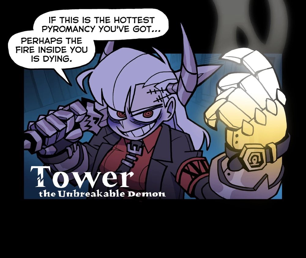 _UNBR3AK4BLE_'s tweet photo. Tower, The Unbreakable Demon.
An Ex-High Prosecutor of Hell. https://t.co/uN1d7E0F90
