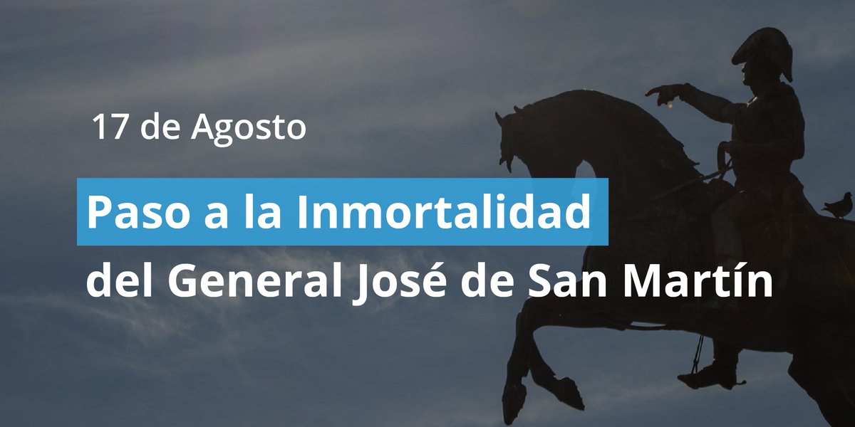 DePenales's tweet photo. 🇦🇷 En un nuevo aniversario del paso a la inmortalidad del General José de San Martín, desde @DePenales recordamos a una de las figuras más trascendentes de nuestra historia y, sobre todo, a un hombre cuya vida estuvo guiada por valores que conservan plena vigencia. https://t.co/zIUc6Zfa5l