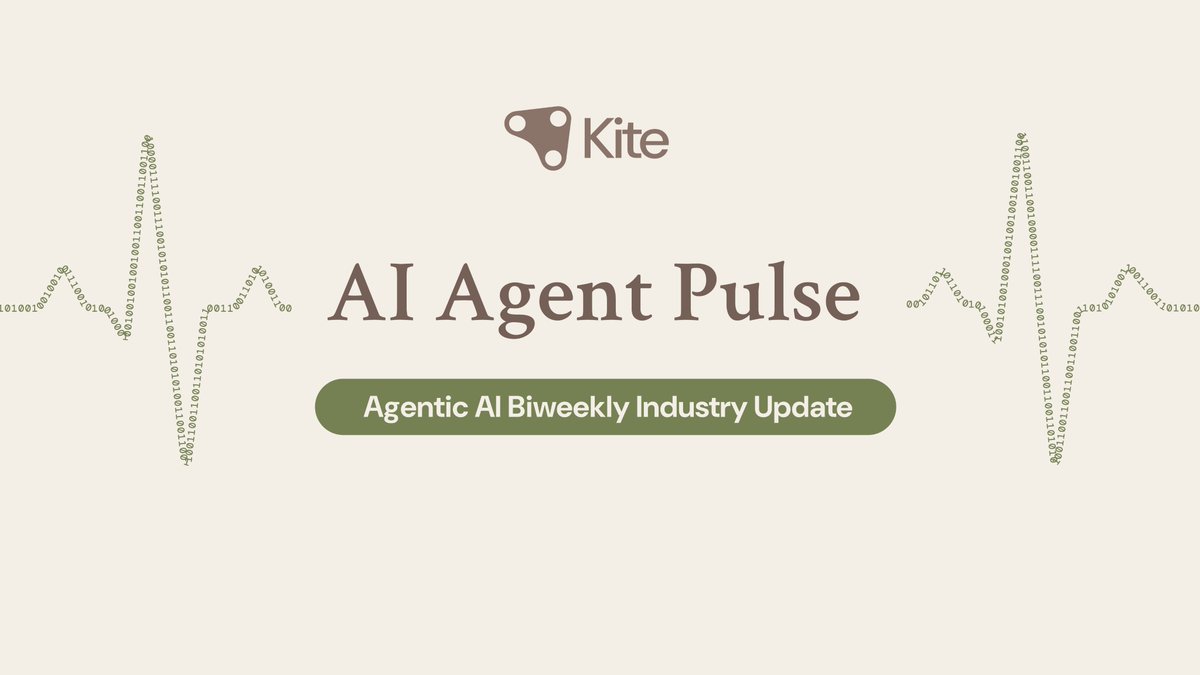 KiteAIChinese's tweet photo. 从开放 Agent 模型到企业级基础设施与安全治理，过去两周，AI Agent 产业链的多个环节都有重要进展。

以下是最新一期 AI Agents Pulse，梳理过去两周值得关注的行业动态：

1️⃣ AMD 正在收购 Taalas。这家创业公司的技术会将神经网络的架构和训练参数直接嵌入硅片。AMD 计划将该技术纳入其加速器路线图；交易仍需获得常规监管批准。
https://t.co/PFZYLgo931

2️⃣ DeepSeek 的 V4-Pro 已结束测试阶段，并以 MIT 许可证发布其 Agent 软件 DeepSeek Harness v0.1 的开发者预览版。该工具支持恢复、分支和回放运行。
https://t.co/py5qYfCvzT

3️⃣ Qwen 发布了 Qwen3.8-27B 和 Qwen3.8-2.4T-A95B 的开放权重，采用 Apache 2.0 许可证。Qwen3.8-27B 是一款 270 亿参数的多模态稠密模型；Qwen 表示，其 Agent 规划和任务完成能力有所提升。
https://t.co/jfY4uKQ9ss

4️⃣ 美联社报道称，Meta 发布了可在个人电脑上运行的开源 AI 模型 Muse Glimmer，并称还将向开发者提供更强大的模型 Muse Spark 1.2。
https://t.co/X7F8IkdPOy

5️⃣ Databricks 以 1900 亿美元估值完成 50 亿美元融资。公司表示，将把这笔资金投向企业级 AI 能力建设，并重点提到 Lakebase（面向 AI Agent 的数据库）、Genie（其业务 Agent）和 AI Gateway。
https://t.co/vGhH0s0NIZ

6️⃣ 彭博社报道称，Stripe 已敲定以超过 70 亿美元收购 OpenRouter 的交易。Stripe 未就该报道置评。
https://t.co/8IQR16XHIr

7️⃣ NVIDIA 表示，Linux Foundation 已就 Shared AI Findings Exchange，简称 SAFE，发起征求意见。这套拟议指南旨在将 Agentic 网络安全事件转化为共享防护机制，由成员数已超过 120 家的 Open Secure AI Alliance 工作组起草。
https://t.co/N12XLbxpN1

8️⃣ OpenAI 通过 Daybreak Red 提供网络安全专用模型 GPT-5.6-Cyber。Daybreak Red 面向获得授权的漏洞研究、漏洞利用验证和安全测试。
https://t.co/JpobgyJA3G

9️⃣ Google Research 和 Google DeepMind 公布了 AMIE 在模拟临床视频问诊中的一项随机研究。两者表示，AMIE 正朝实时临床视频问诊方向推进，但仍是研究系统，在负责任地用于真实场景前仍需更多研究。
https://t.co/f86U6XkTmz