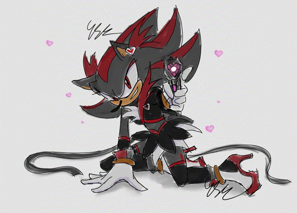 winterlandkid's tweet photo. I've wanted to draw him for SO LONG. 
#shadowthehedgehog #sonicure https://t.co/eo6PrAvtVp