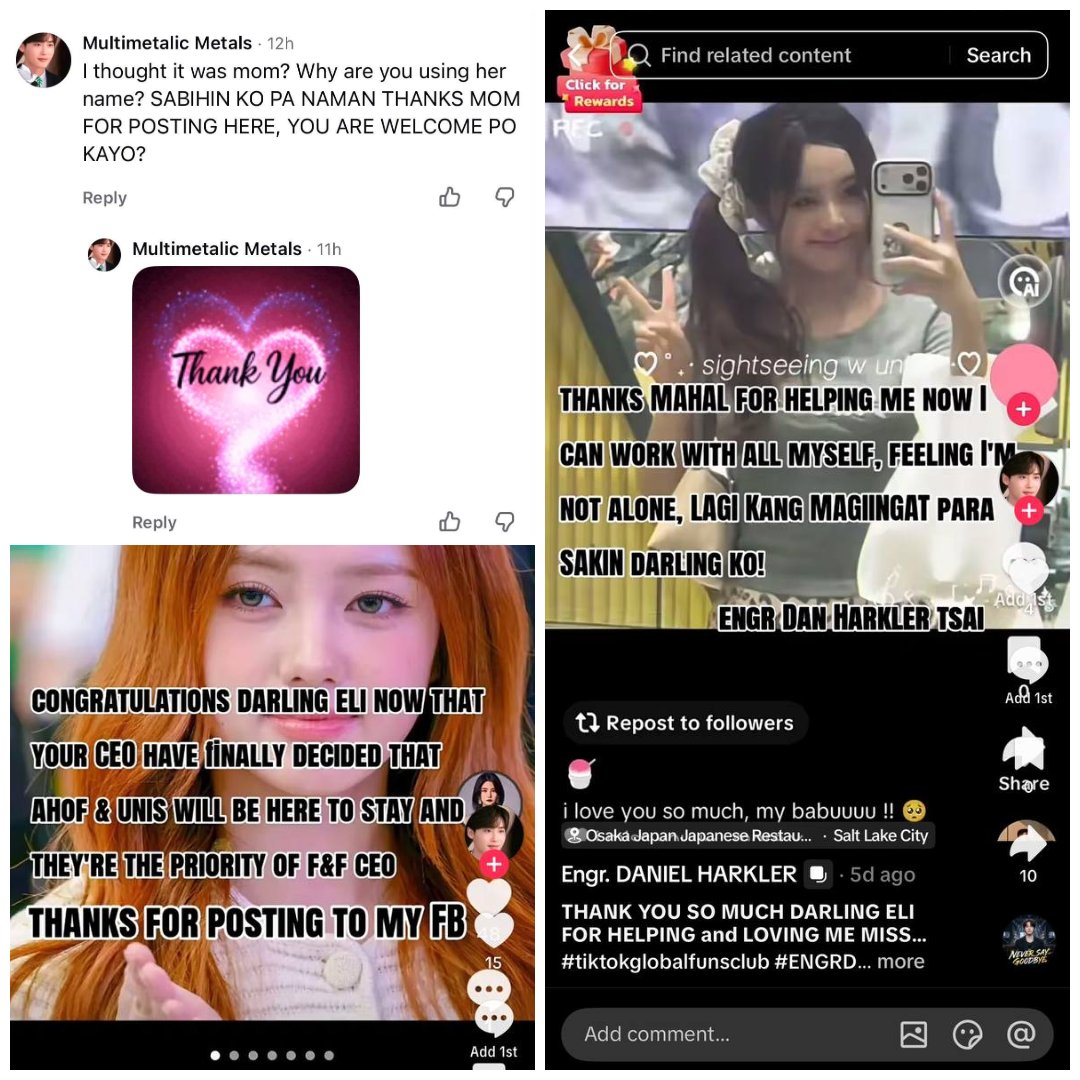 elysianfortress's tweet photo. 🚨 REPORT ACTION: PLEASE HELP US REPORT

Elysians and Everafters, we are asking everyone to report this account for its repeated inappropriate, overly personal, and concerning comments/posts directed toward Elisia.

🔗 Accounts to report:
Facebook: https://t.co/Woy1fevZar 
TikTok: 
https://t.co/Fe08RzQIqA

This is not an isolated interaction. The account repeatedly refers to Elisia in a romantic and possessive manner, including calling her “darling” and “my babuuu,” claiming that she is “loving” him, and making statements that imply a personal relationship with her.

📌 TIKTOK REPORTING STEPS
1. Go to the account → Share → Report
2. Select Hate and harassment
3. Choose Harassment and bullying
4. Select A celebrity or government official has been bullied or harassed

Add:
Repeated inappropriate and unwanted romantic/possessive comments directed toward Elisia. Please review this account for harassment.

5. Tap Submit
6. Report the specific posts/comments containing the behavior.
7. Block the account and do not engage.

📌 FACEBOOK REPORTING STEPS
Report the specific post/comment → Find support or report → select the most accurate harassment/bullying category available → Submit.

⚠️ Please only report content you have actually seen. Do not engage, insult, threaten, or harass the account.

💜 REPORT • BLOCK • DON’T ENGAGE