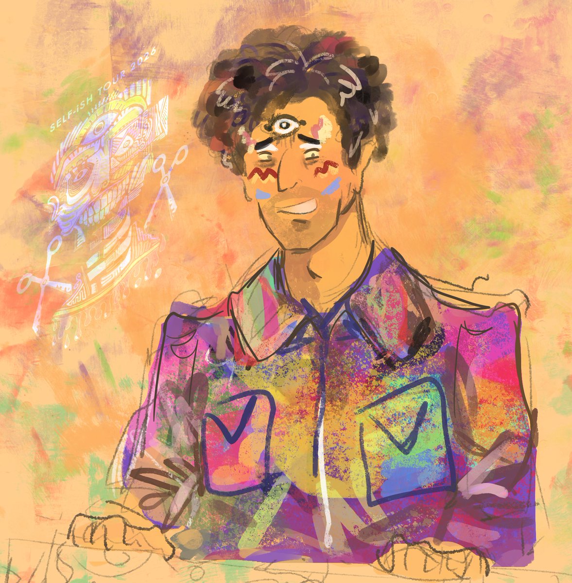 charrlotttaa's tweet photo. wilwooooooo d #art #willwood #selfishtour2026 https://t.co/1E6Pa38u9d