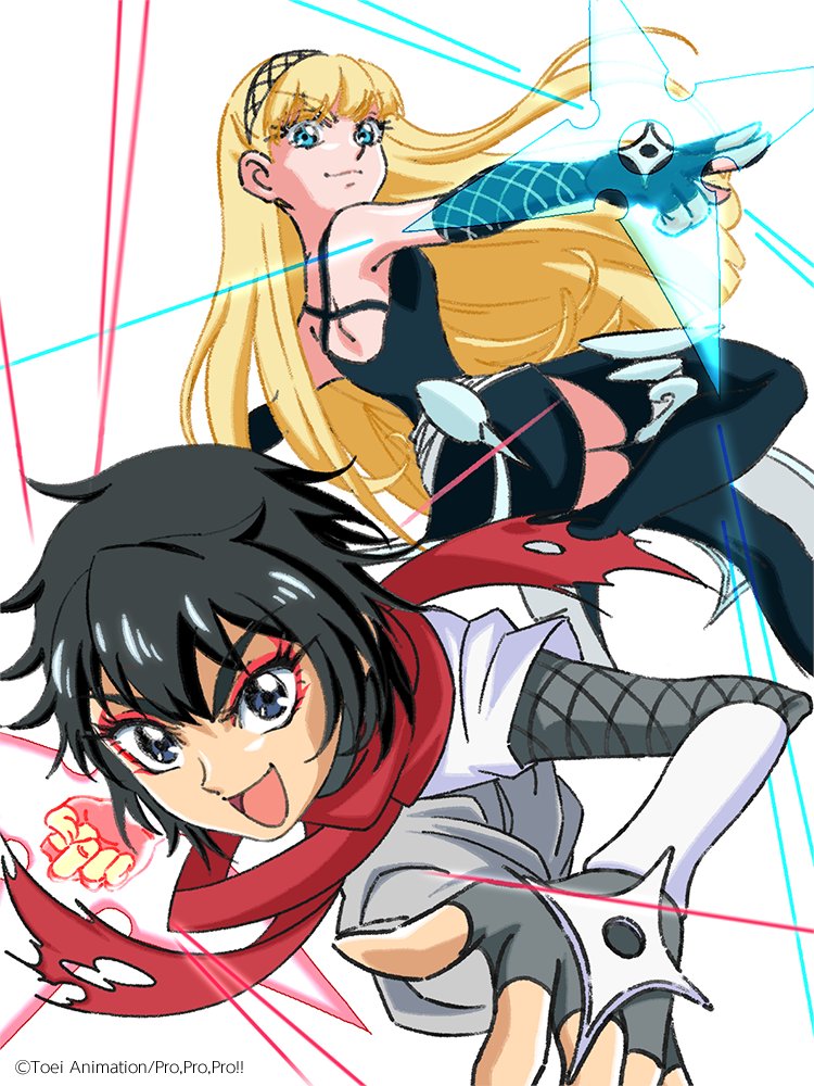 TOEIANIME_PRO's tweet photo. Pro,Pro,Pro!!第１弾作品
『ムゲン∞アニメ』設定資料ご紹介④
シークエンス＜戦闘少女たち＞
イメージイラスト・キャラクターデザイン／小林 麗央 (Concept Illustration,Character Design/Reo Kobayashi)
#Pro3第１回 #Pro3プリプロ資料紹介 https://t.co/wd9mZDGuR0