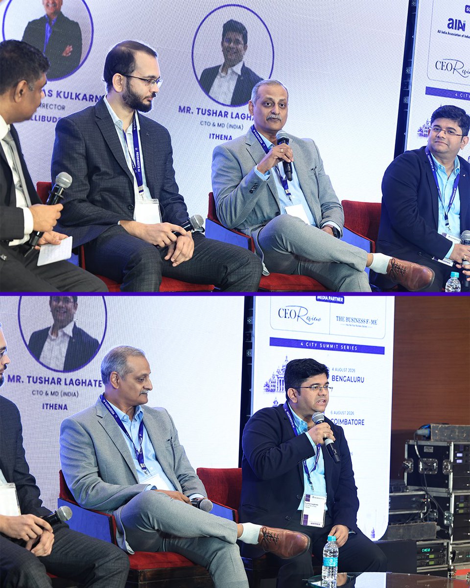 regenesys_ai's tweet photo. 𝗥𝗲𝗴𝗲𝗻𝗲𝘀𝘆𝘀 𝗔𝗜 | 𝗣𝘂𝗻𝗲 𝗣𝗮𝗻𝗲𝗹 𝗛𝗶𝗴𝗵𝗹𝗶𝗴𝗵𝘁𝘀
At the 𝗔𝗜 𝗳𝗼𝗿 𝗩𝗶𝗸𝘀𝗶𝘁 𝗕𝗵𝗮𝗿𝗮𝘁 𝗖𝗫𝗢 𝗦𝘂𝗺𝗺𝗶𝘁 𝟮𝟬𝟮𝟲, IT/ITES &amp; GCC leaders discussed AI adoption, talent, innovation and building future-ready organisations.

#RegenesysAI #AIforViksitBharat https://t.co/pD3JDoNE3B