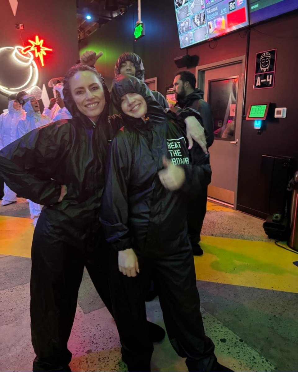 gdhinc's tweet photo. 🟢 At GDH, we know how to work hard and play hard.

During our Mid-Year Meeting, our sales team put their teamwork and problem-solving skills to the test at Build-A-Bomb. 💣 The mission? Defuse the bomb. The alternative? Get slimed. 😅

Good thing GDH works well under pressure! https://t.co/zfObzfOaqh
