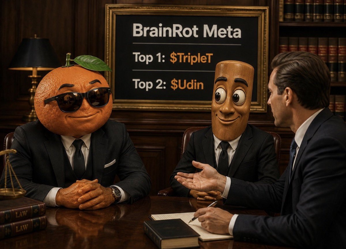 RonPull's tweet photo. The countdown is ON

Only 30 days left until the Spyder Games vs Mementum Lab court case 👀

$TripleT 
$Udin 

Two Brainrots about to have their names mentioned in court

The narrative is only getting started 🍊 https://t.co/pp4pyv428Y