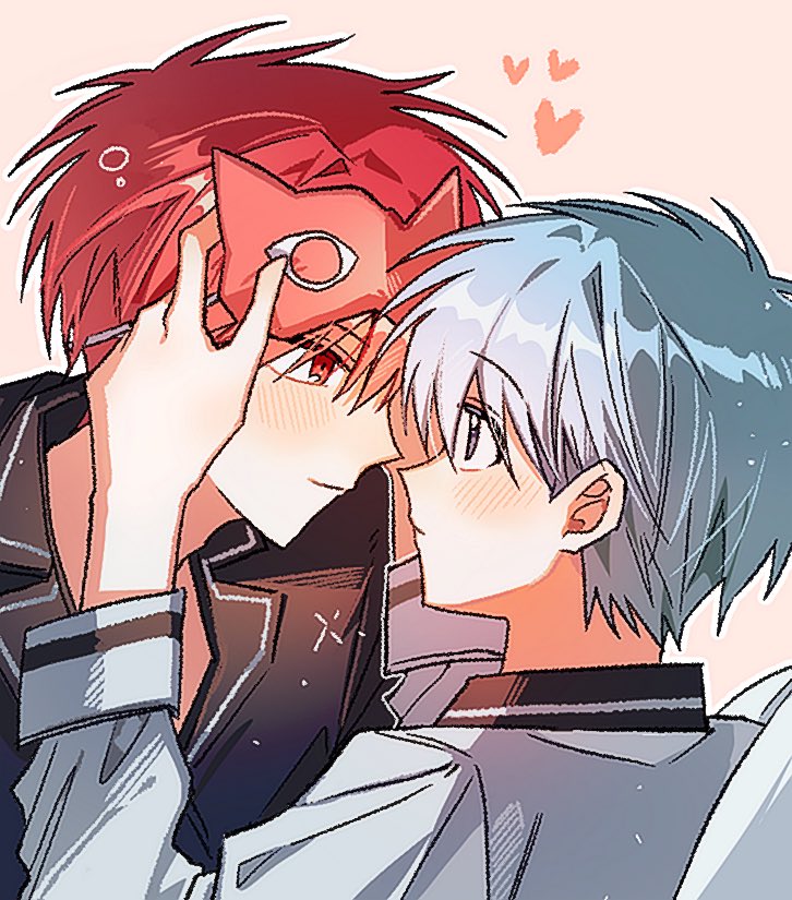 _nankou's tweet photo. おねんね　赤黒　
쿨쿨 적흑 (素材トレス/트레틀사용) https://t.co/q1tOqGqoab