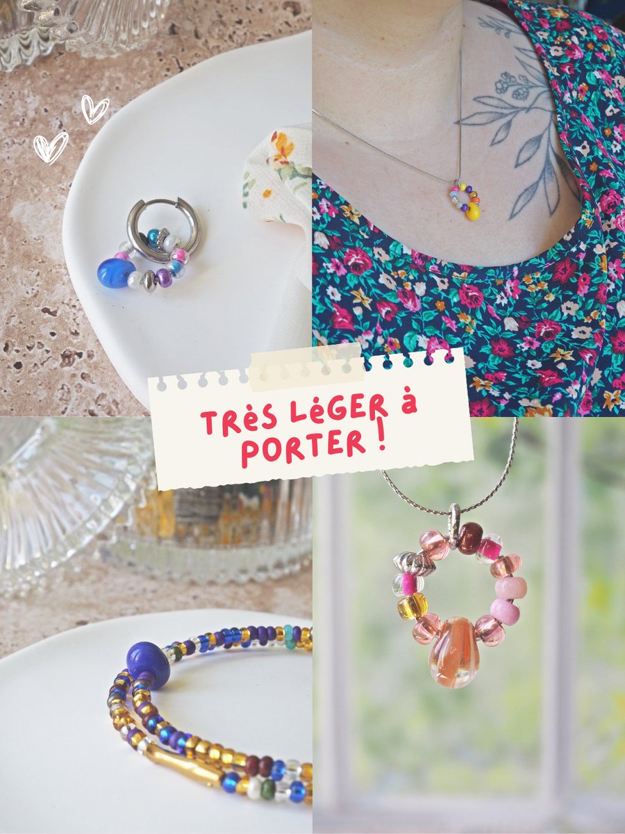 chez_philomene's tweet photo. 💧 Avec la collection PAULETTE, portez une touche d'artisanat qui vous mettra en lumière !

🎨 Jouez avec les couleurs, osez l'asymétrie des boucles d'oreilles en créant votre propre paire

🟡 Boucle d'oreille, bracelet ou encore collier, quel bijou préfères-tu porter ? https://t.co/u9BC66PHAg